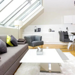 Апартаменты Abieshomes Serviced Apartments - Downtown Апартаменты Премиум с различными типами кроватей фото 13