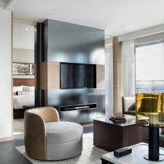 Отель Fairmont Quasar Istanbul 5* Люкс Премиум разные типы кроватей фото 2