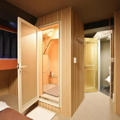 SAMURAIS HOSTEL Ikebukuro Стандартный семейный номер с двуспальной кроватью фото 7