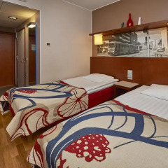 Отель Scandic Kaisaniemi 3* Стандартный номер с 2 отдельными кроватями фото 7