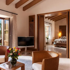 Отель Castell Son Claret 5* Люкс с различными типами кроватей фото 3