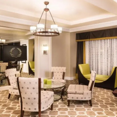 Отель Caesars Palace 5* Представительский люкс с двуспальной кроватью фото 9