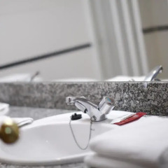 Отель Rialta Apartahotel Испания, Кульередо - отзывы, цены и фото номеров - забронировать отель Rialta Apartahotel онлайн ванная фото 2