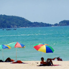 Апартаменты Patong Tower Superior Apartments пляж фото 2