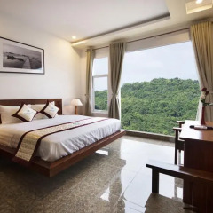 Phu Quoc Blue Hotel 2* Стандартный номер с двуспальной кроватью фото 13