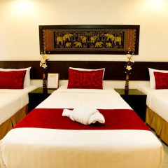 Отель Sinsuvarn Airport Suite 4* Номер Делюкс фото 4