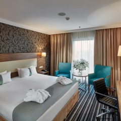 Отель Holiday Inn Łódź 4* Стандартный номер с различными типами кроватей фото 4