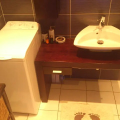 Отель Centro apartamentai Panorama Литва, Вильнюс - отзывы, цены и фото номеров - забронировать отель Centro apartamentai Panorama онлайн ванная