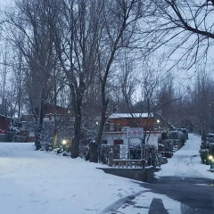 Отель Camping Ruta Del Purche парковка