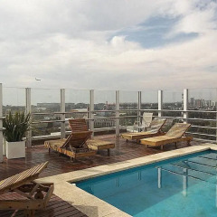Отель Departamento Blue Tower бассейн