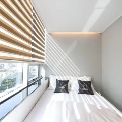Отель K-Guesthouse Dongdaemun Premium 2* Стандартный номер с двуспальной кроватью фото 16