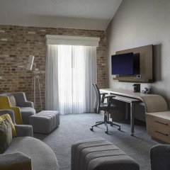 Отель Courtyard by Marriott New Orleans Downtown/Convention Center США, Новый Орлеан - отзывы, цены и фото номеров - забронировать отель Courtyard by Marriott New Orleans Downtown/Convention Center онлайн комната для гостей фото 7