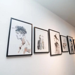 Lit Up Hostel & Gallery Бангкок интерьер отеля