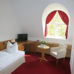 Отель Gästehaus Leipzig 3* Стандартный номер с различными типами кроватей фото 2