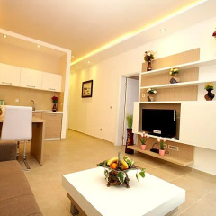 Отель Butua Residence 4* Апартаменты с двуспальной кроватью фото 25