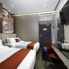 Hotel Boss 3* Стандартный семейный номер с различными типами кроватей фото 7