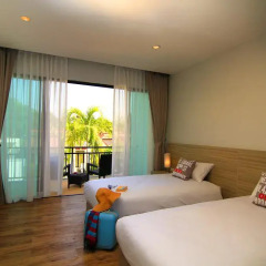 Отель The Fusion Resort 3* Улучшенный номер с 2 отдельными кроватями фото 3