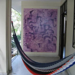 Отель Tamarindo Hostel Гондурас, Сан-Педро-Сула - отзывы, цены и фото номеров - забронировать отель Tamarindo Hostel онлайн балкон