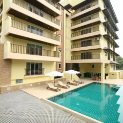 Отель Jomtien Beach Residence Таиланд, Паттайя - 1 отзыв об отеле, цены и фото номеров - забронировать отель Jomtien Beach Residence онлайн бассейн