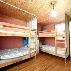 The One Hostel Кровать в общем номере с двухъярусной кроватью фото 2
