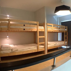Conmigo Hostel Кровать в общем номере двухъярусные кровати фото 8