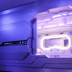 Pengheng Space Capsules Hotel сауна