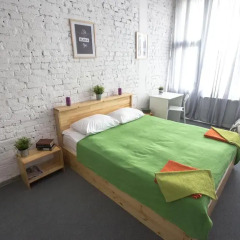 Хостел Bla Bla Hostel Rostov Стандартный номер двуспальная кровать фото 3