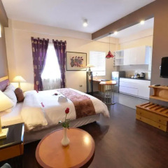 Golden Sun Villa Hotel 3* Номер Делюкс с различными типами кроватей фото 4