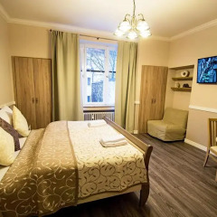 Апартаменты Champaigne Studio Not Just For Two Прага комната для гостей фото 2