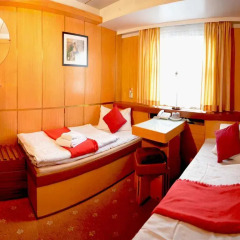 Отель Botel Albatros 3* Стандартный номер с различными типами кроватей фото 2