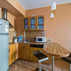 Гостиница MaxRealty24 Leningradskiy prospekt 77 Апартаменты с разными типами кроватей фото 19