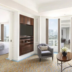 Отель Intercontinental Singapore 5* Номер Делюкс с различными типами кроватей фото 5