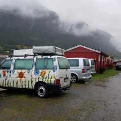 Отель Nesset Fjordcamping городской автобус