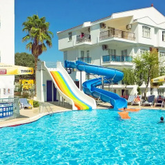 Irem Garden Apartments Турция, Сиде - отзывы, цены и фото номеров - забронировать отель Irem Garden Apartments онлайн бассейн фото 2