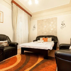 Апартаменты Lovely Green Apartment Будапешт комната для гостей фото 5