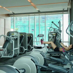 Отель Eastin Grand Hotel Sathorn Таиланд, Бангкок - 10 отзывов об отеле, цены и фото номеров - забронировать отель Eastin Grand Hotel Sathorn онлайн фитнесс-зал фото 2