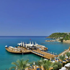 Orange County Resort Hotel Alanya Турция, Окурджалар - 2 отзыва об отеле, цены и фото номеров - забронировать отель Orange County Resort Hotel Alanya - All Inclusive онлайн пляж фото 2