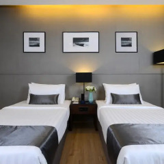 Отель At Mind Serviced Residence 4* Студия Делюкс с различными типами кроватей фото 2