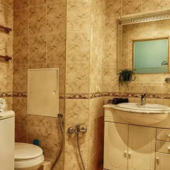 Апартаменты Delegatskaya Apartment Москва ванная