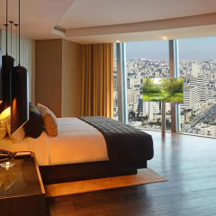 Отель Amman Rotana 5* Люкс с различными типами кроватей фото 5