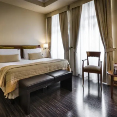 Hotel Dei Cavalieri 4* Номер Бизнес с двуспальной кроватью фото 11