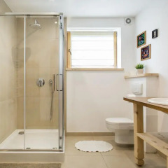 Отель Apartamenty Panorama Польша, Косцелиско - отзывы, цены и фото номеров - забронировать отель Apartamenty Panorama онлайн ванная