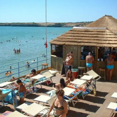 Отель La Via Del Mare Италия, Аренелла - отзывы, цены и фото номеров - забронировать отель La Via Del Mare онлайн пляж фото 2
