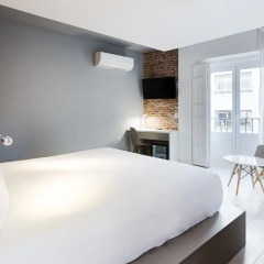Отель Sidorme Madrid Fuencarral 52 Испания, Мадрид - 1 отзыв об отеле, цены и фото номеров - забронировать отель Sidorme Madrid Fuencarral 52 онлайн комната для гостей фото 4