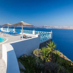 Отель Villa Maria Apartments Греция, Остров Санторини - отзывы, цены и фото номеров - забронировать отель Villa Maria Apartments онлайн бассейн фото 2