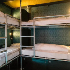 Copenhagen Downtown Hostel Кровать в общем номере фото 13