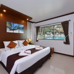 Отель Phangan Bayshore Resort 3* Стандартный номер двуспальная кровать