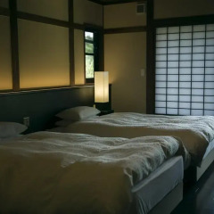 Отель Ryokan Miyama Sansou Минамиогуни комната для гостей