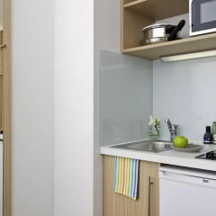 Отель Aparthotel Adagio access Brussels Europe 2* Студия с различными типами кроватей фото 2