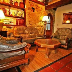 Отель Albergue TurÍstico ValdebarÓ Камалено интерьер отеля